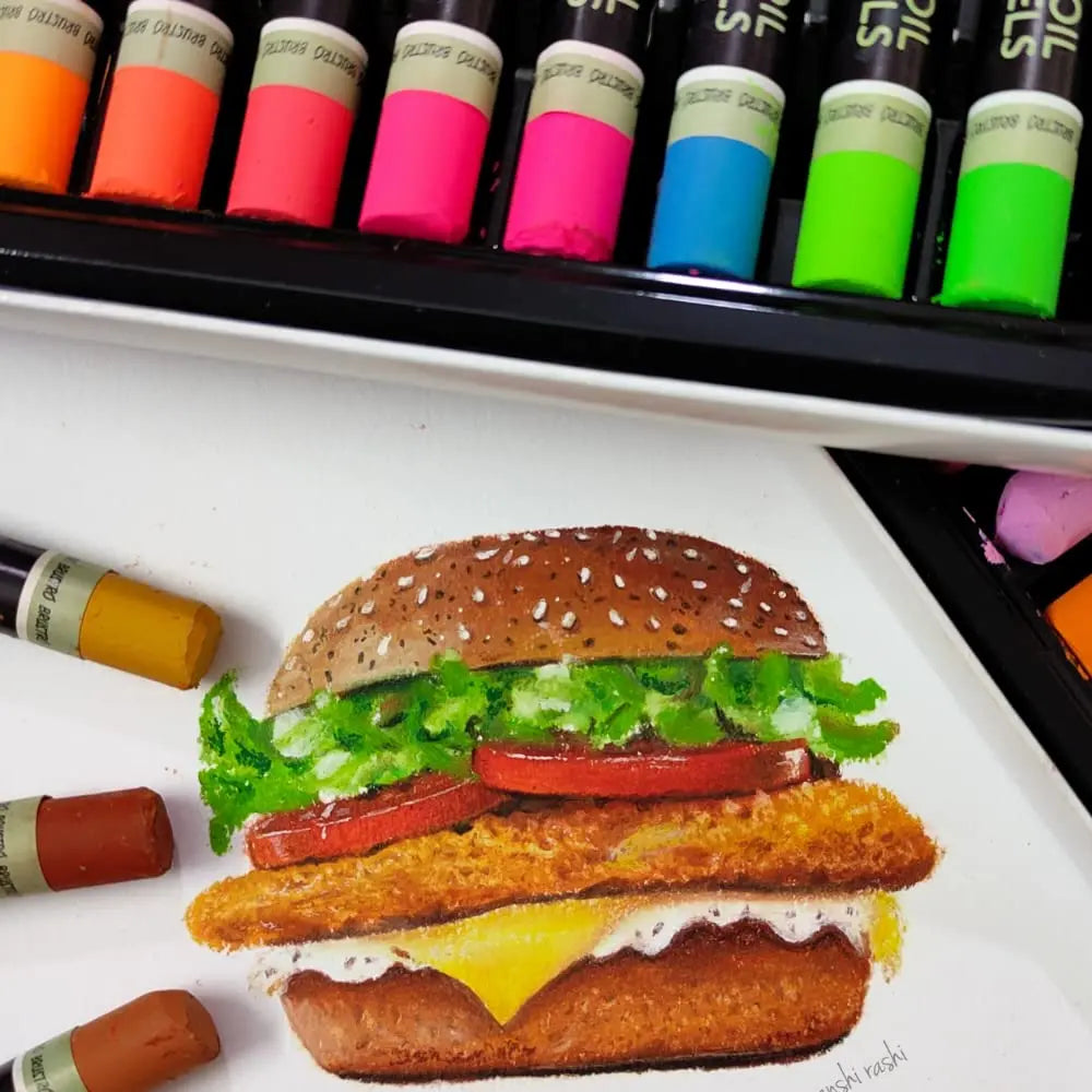 Brustro Artists Oil Pastels Set Brustro